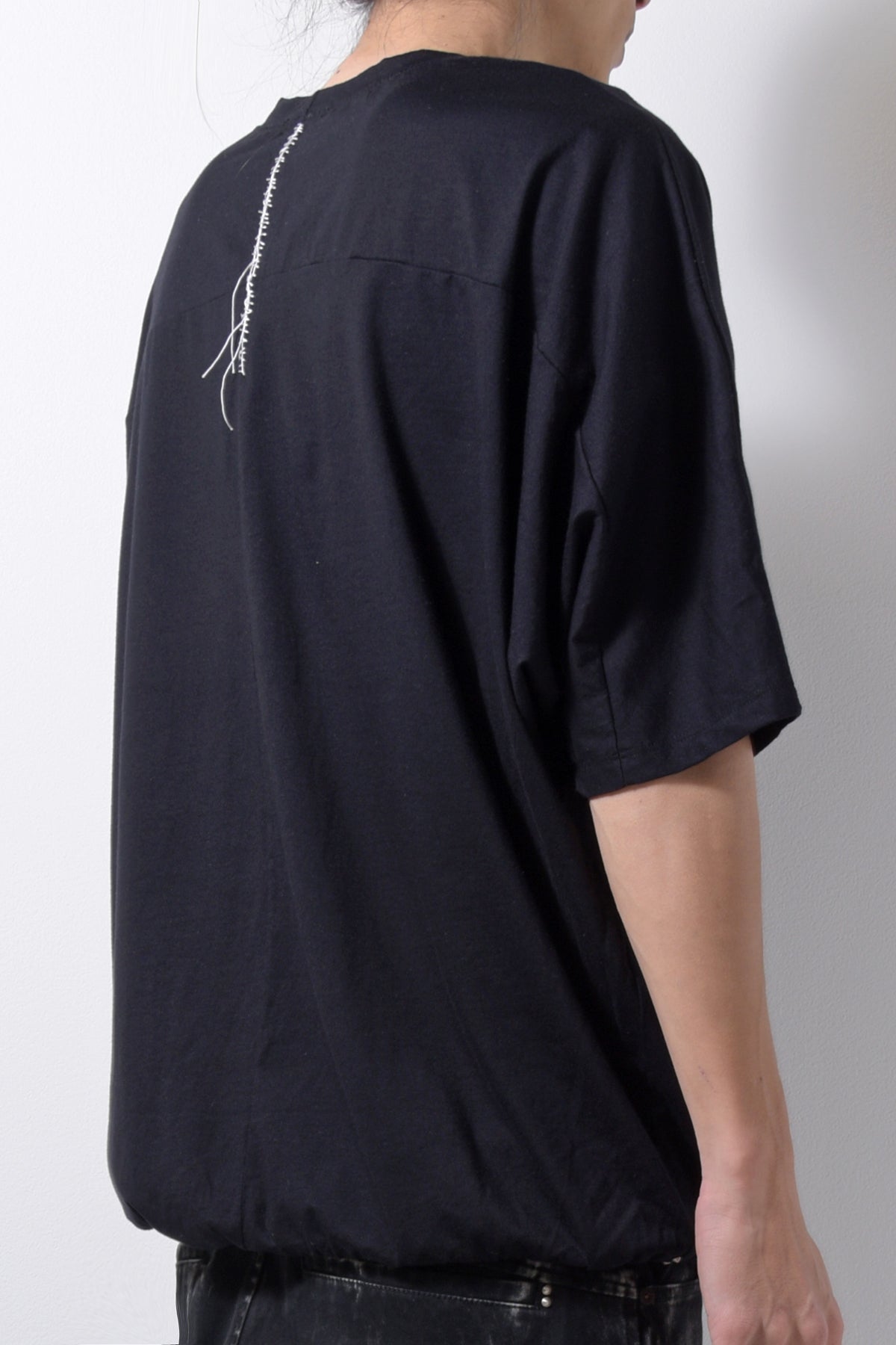 2201-CT06 Hand Stitched Dolman Cut Black