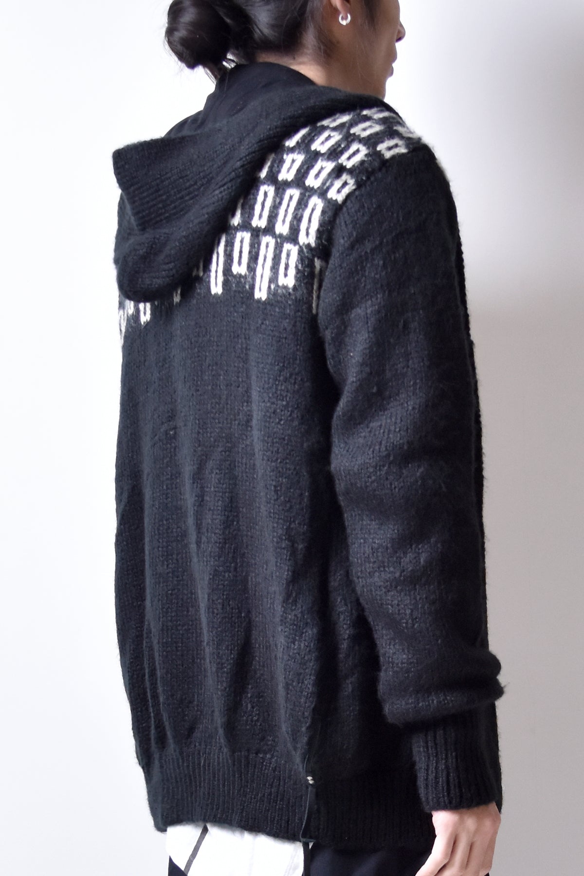 1902-KT04 Monolith Mohair Hooded JKT