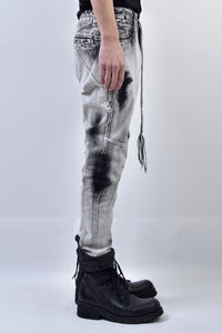 2101-PT01C Discharged Stretch Twill Pants 02