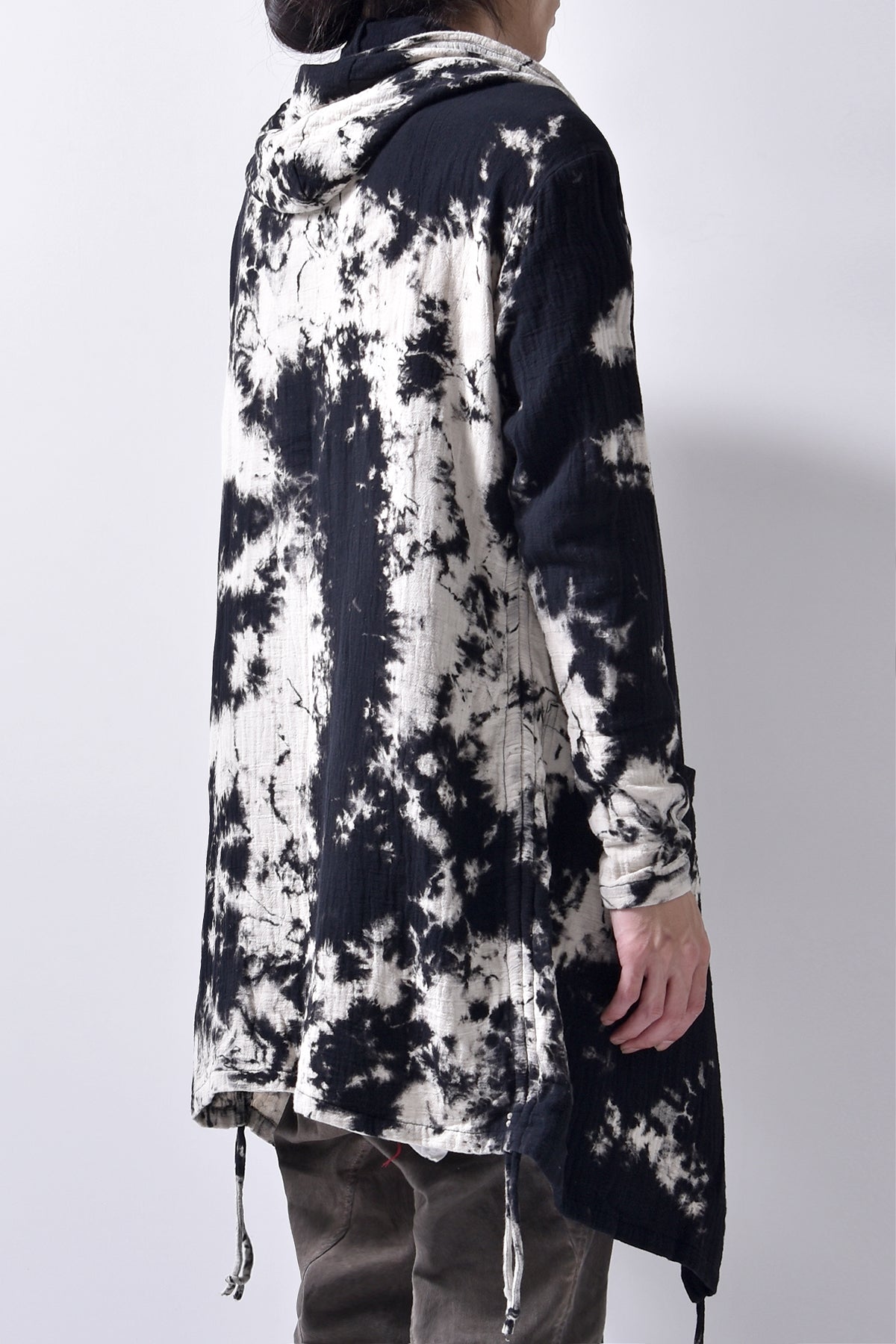 2102-TP04B Hooded Tie Dye Gauze CD / LS