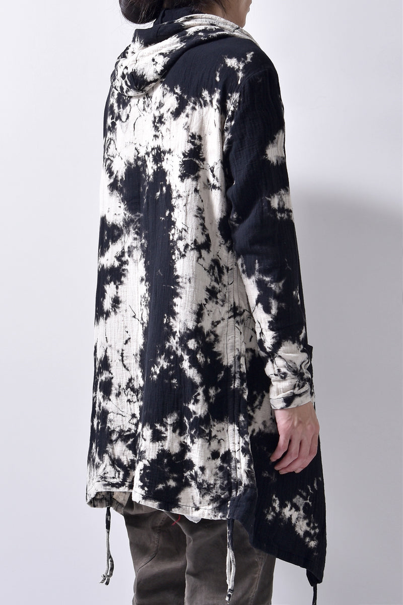 2102-TP04B Hooded Tie Dye Gauze CD / LS