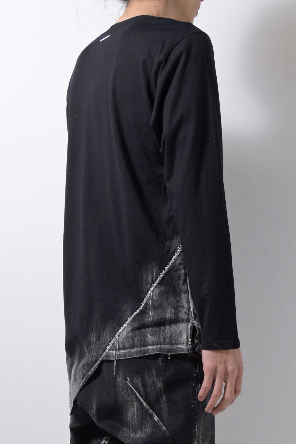 2201-CT01B/LS Discharged Hand Stitched Slash Cut 03 / LS