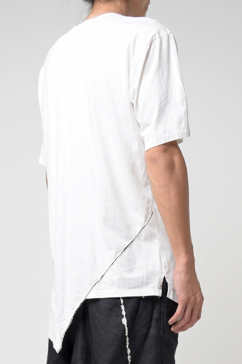 2301-CT01/SS Discharged Slash Cut 03 / SS White