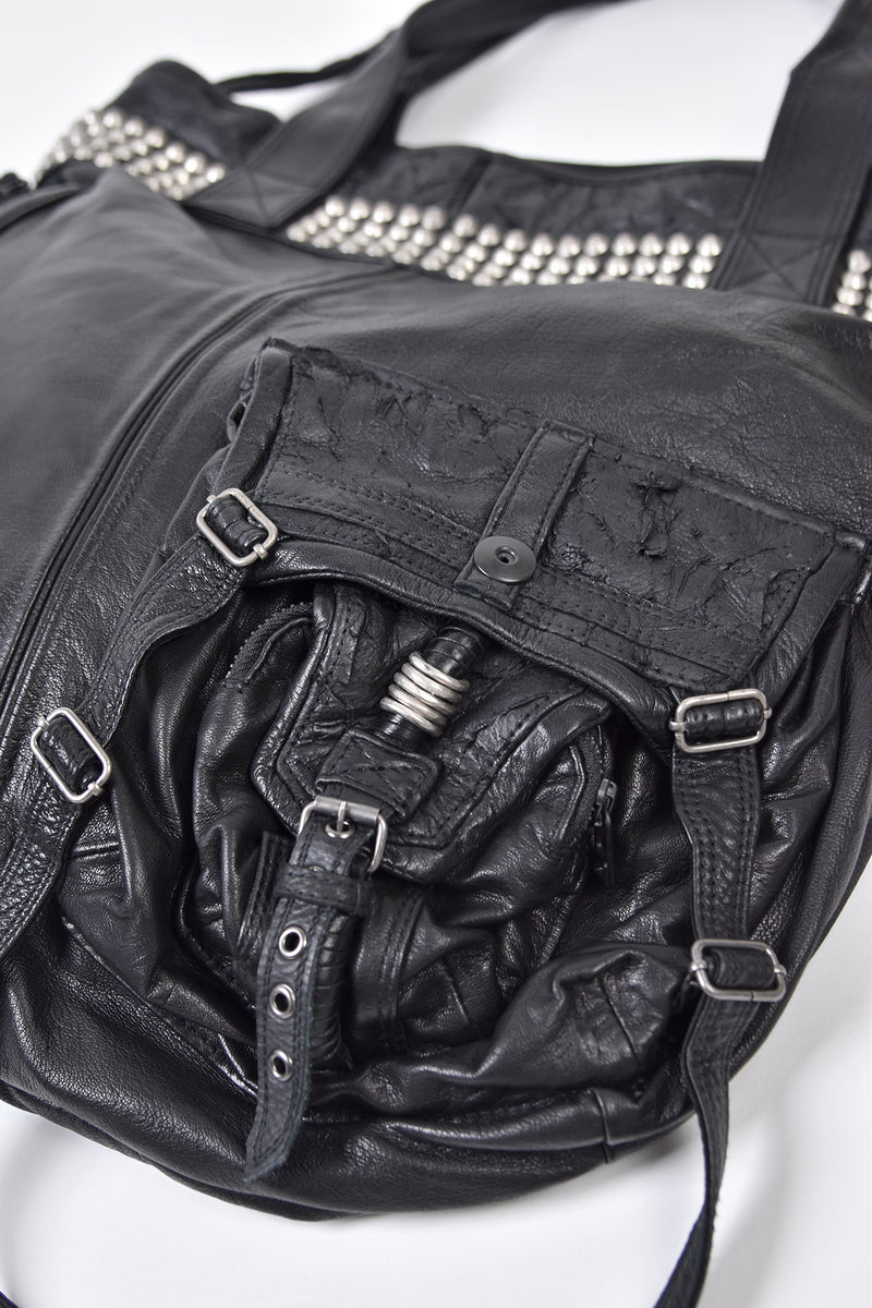 1301-BG02 White Estoc Tote