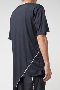 2301-CT01/SS Discharged Slash Cut 03 / SS Black