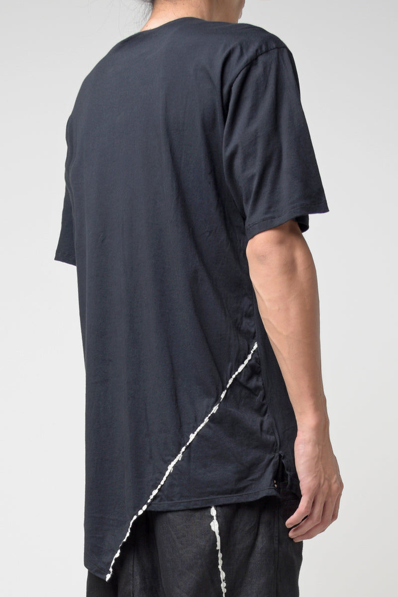 2301-CT01/SS Discharged Slash Cut 03 / SS Black