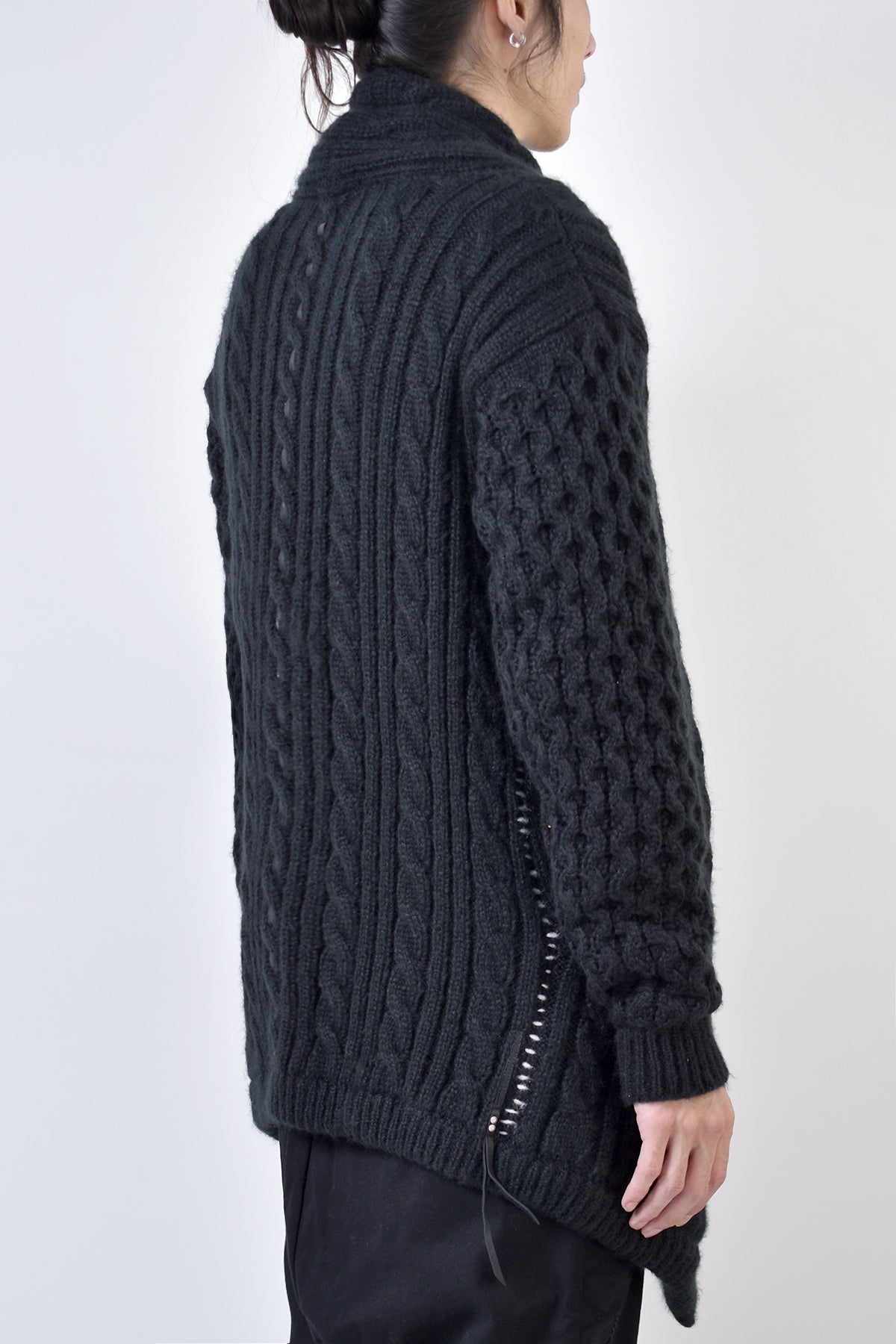 2002-KT02 Cable Combi Mohair CD Black