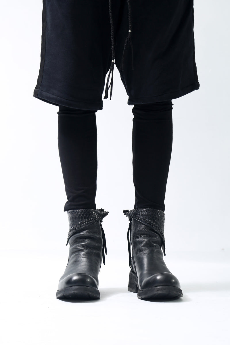 1602-BO03 Crush Short Boots