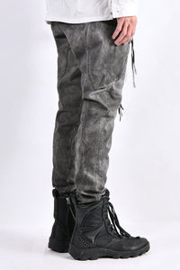 2102-PT02A Double Pocket Twill Pants 03 Charcoal