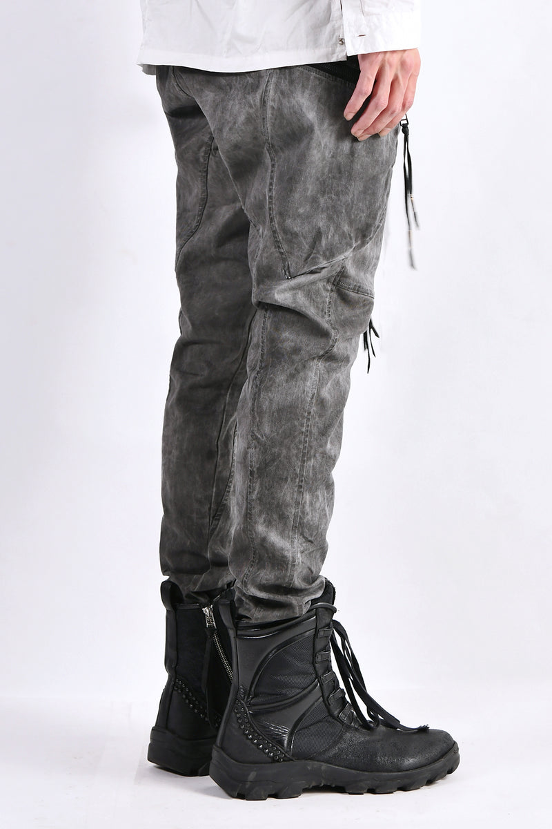 2102-PT02A Double Pocket Twill Pants 03 Charcoal