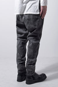2202-PT01A Drop Crotch Pants Charcoal