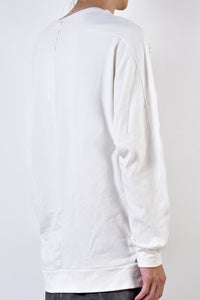 2002-TP04A Splash Bamboo Dolman Pullover White
