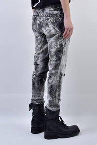 2101-PT01B Discharged Stretch Twill Pants 01