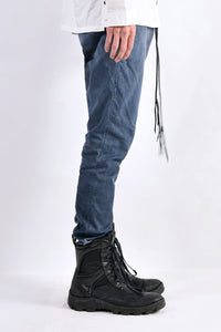 2102-PT01A Stretch Twill Pants 03 Navy