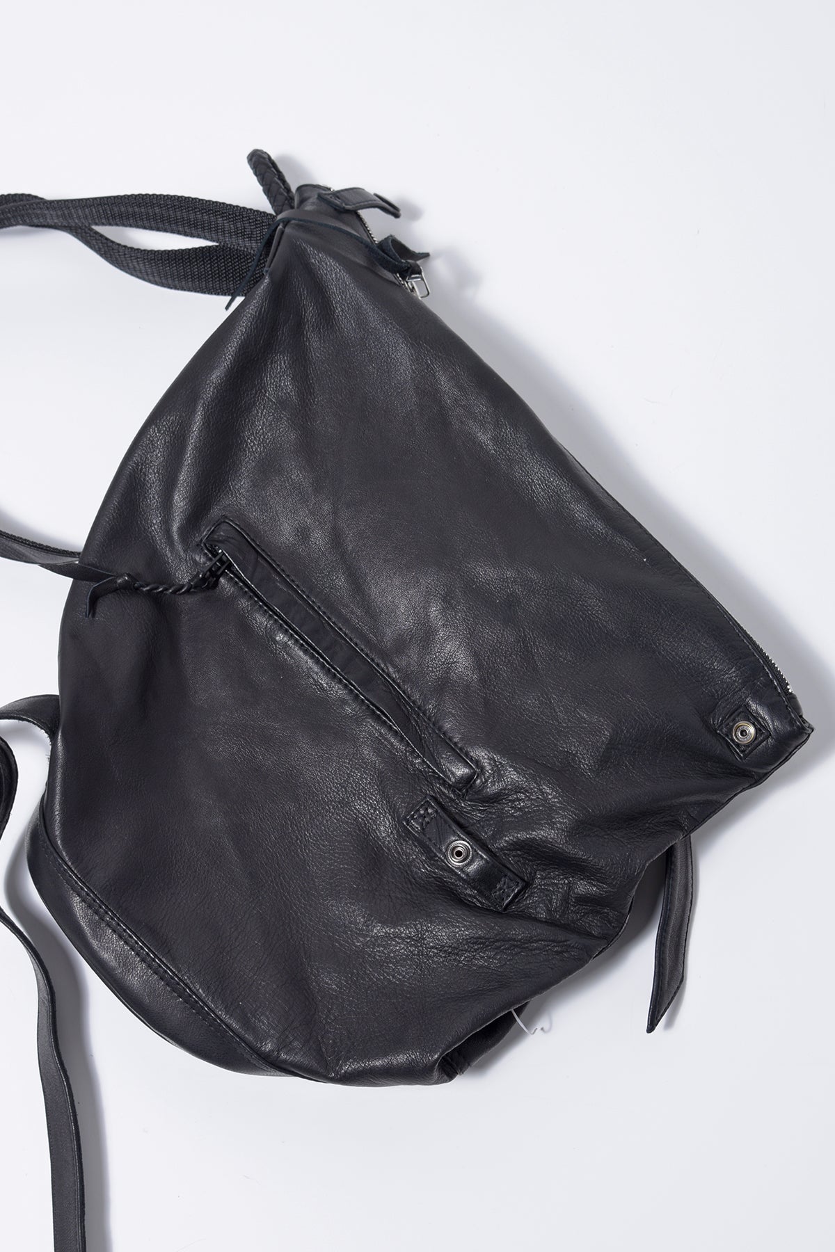 2202-BG01 Hand Stitch Triangle Backpack