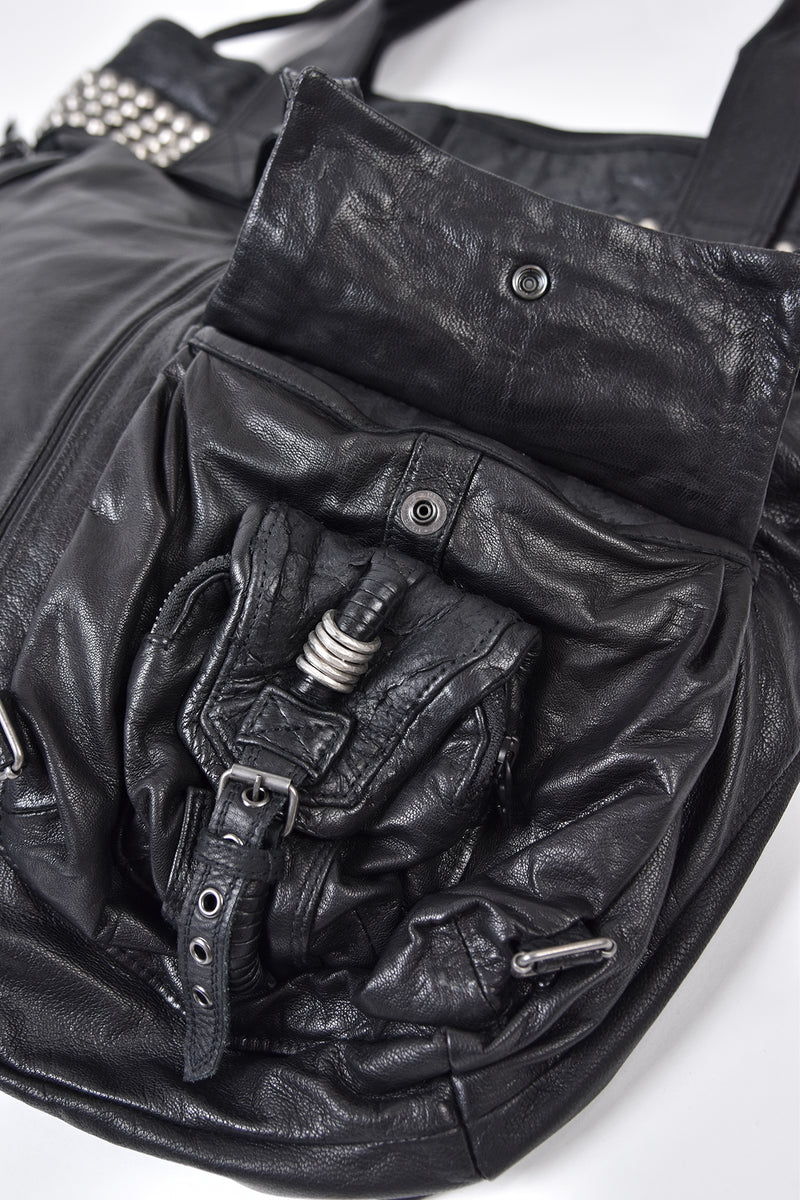 1301-BG02 White Estoc Tote