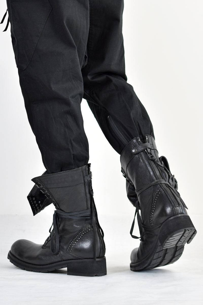 1602-BO07 Chrome Boots 10