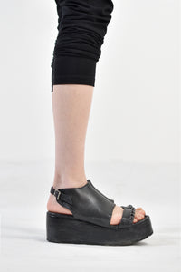 1801-BO04L Black Metal Sandal PMD