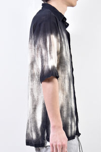 2101-SH04C Discharged Crepe Cotton Slim Shirt 02