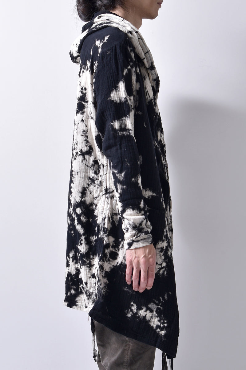 2102-TP04B Hooded Tie Dye Gauze CD / LS