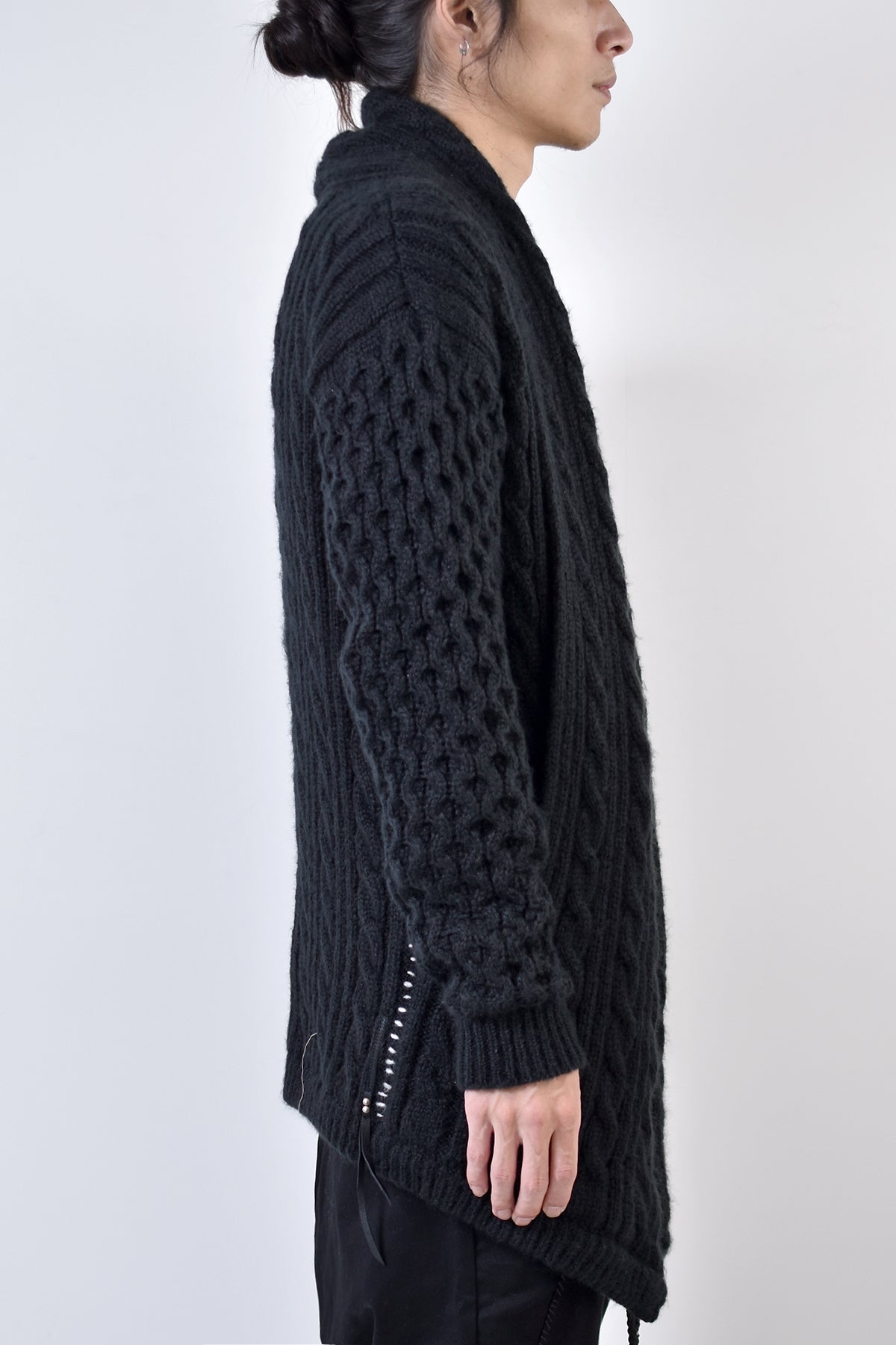 2002-KT02 Cable Combi Mohair CD Black