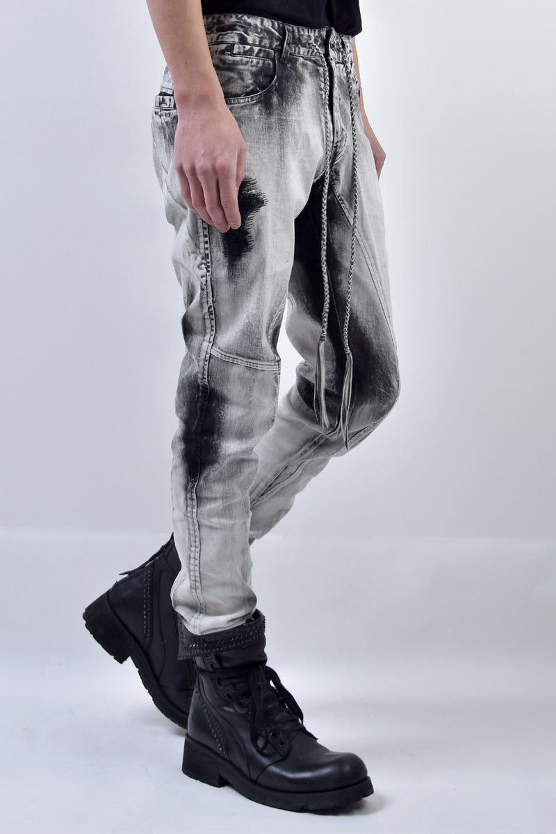 2101-PT01C Discharged Stretch Twill Pants 02