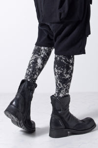 2202-PT07 Flake Discharged Leggings -Men's-