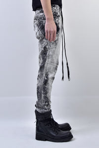 2101-PT01B Discharged Stretch Twill Pants 01