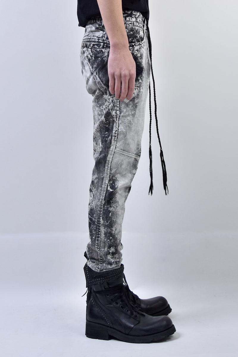 2101-PT01B Discharged Stretch Twill Pants 01