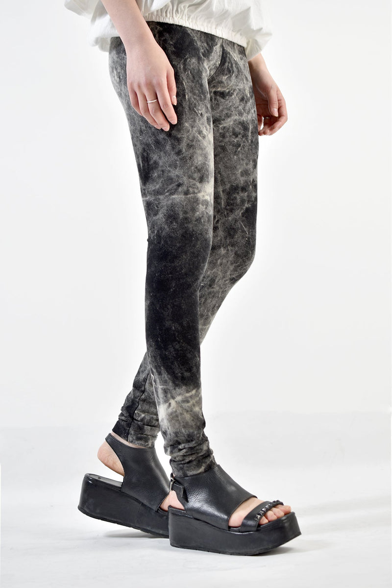 2001-PT15W Powder Storm Leggings 02 Black -Women's-